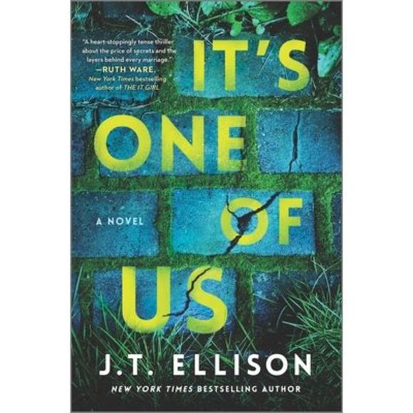 It's One of Us: A Novel of Suspense -- J. T. Ellison - Picture 1 of 2